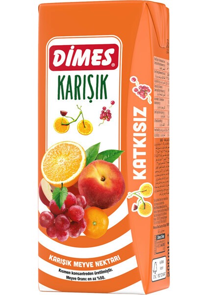 Karışık Meyveli İçecek 200 Ml