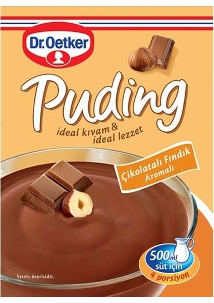 Toz Puding Çikolatalı Fındıklı 102 gr