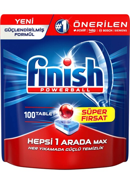 Bulaşık Makinesi Deterjanı Hepsibirarada Tablet 100'lü
