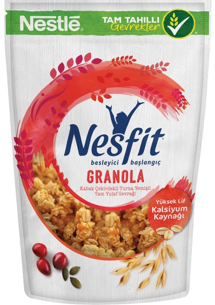 Nesfit Gevrek Granola Kırmızı Meyveli 300 Gr modelleri