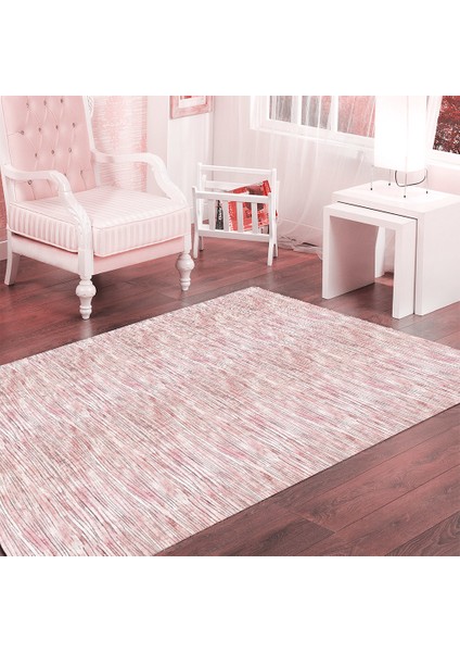 Kaymaz Taban Yıkanabilir Abstract Pudra Desenli Dijital Baskılı Halı RSP121