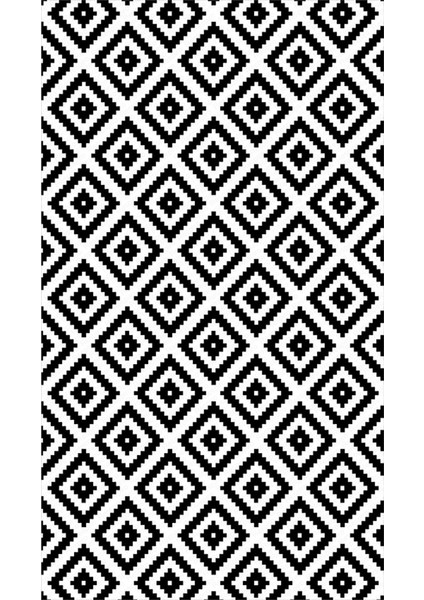 Kaymaz Taban Yıkanabilir Simetrik Desenli Dijital Baskılı Halı RSP77