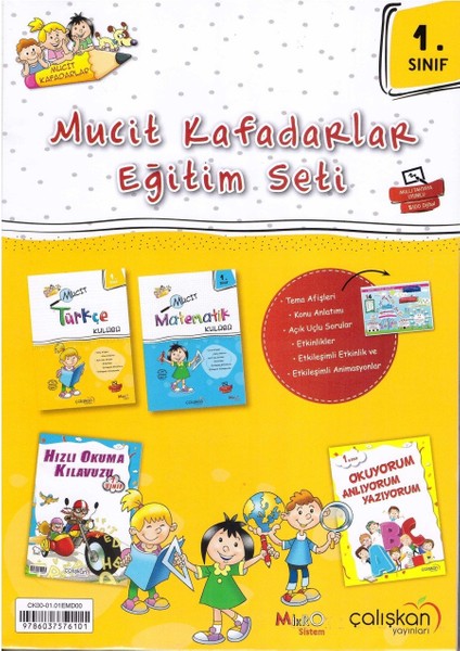 1. Sınıf Mucit Kafadarlar 2. Dönem Eğitim Seti