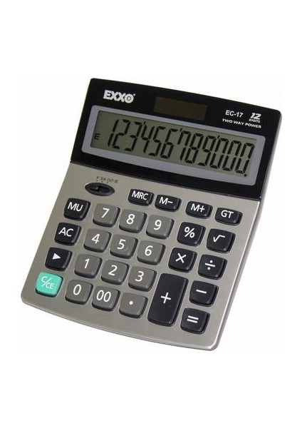 Ec-17 12 Haneli Hesap Makinesi