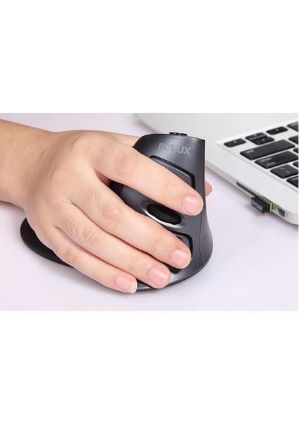 M618GX Dikey 6 Tuşlu Kablosuz Optik Mouse