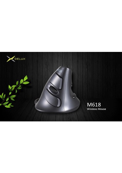 M618GX Dikey 6 Tuşlu Kablosuz Optik Mouse