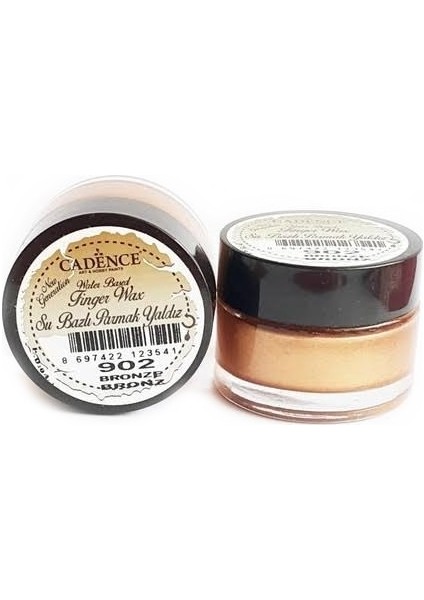 902 Bronz Su Bazlı Parmak Yaldız Boya (20 Ml)