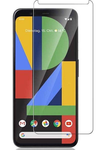 Google Pixel 4 XL Tempered Glass Cam Ekran Koruyucu
