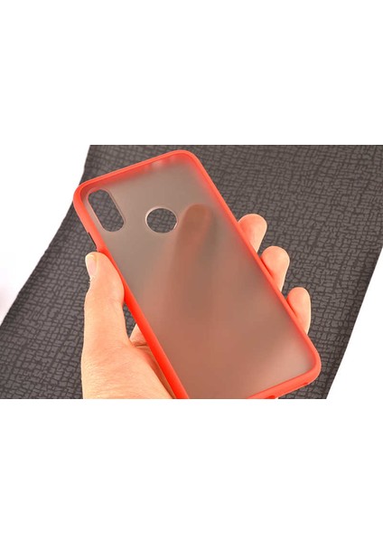 Case 4U Xiaomi Redmi Note 7 Kılıf Mat Yüzey Defence Silikon Fri Arka Kapak Siyah