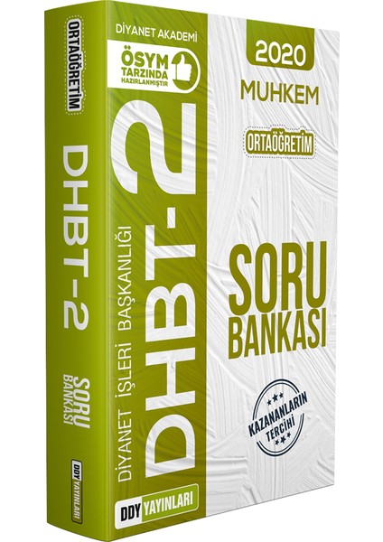 DHBT 2 Muhkem Serisi Ortaöğretim Soru Bankası
