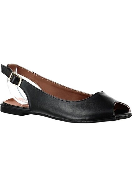 Siyah Kadın Sandalet B726104509