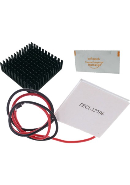 Peltier TEC1-12706 12V Termoelektrik Soğutucu Seti Kablolu