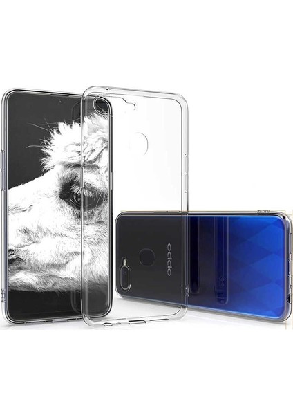Oppo A5s Kılıf Süper Silikon Yumuşak Arka Koruma Şeffaf modelleri