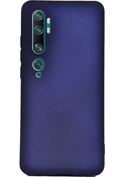 Xiaomi Mi Note 10 Pro Kılıf Premier Silikon Esnek Koruma Lacivert