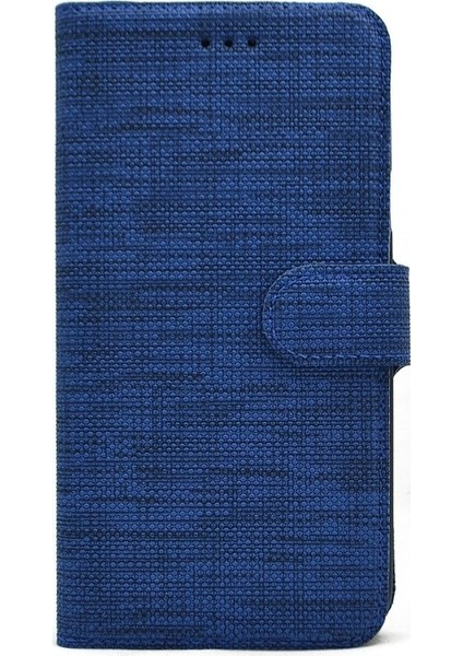 Samsung Galaxy M30S Kılıf Kartvizitli Exclusive Spor Cüzdan Lacivert