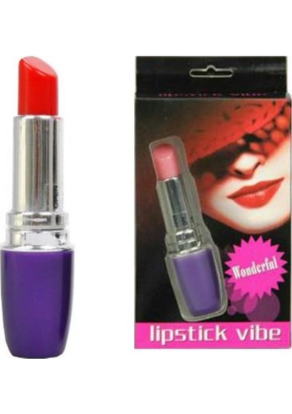 Wonderful Lipstick  Ruj Vibratör - Mor