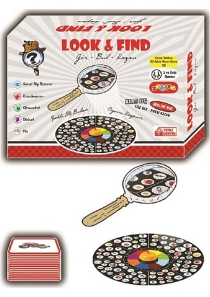 Look & Find (Dedektif) Zeka Oyunu