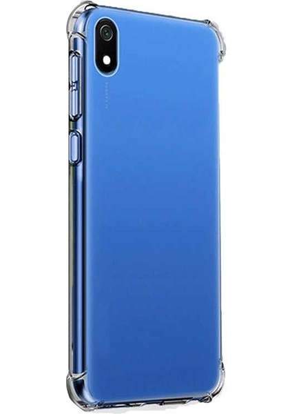 Xiaomi Redmi 7A Kılıf AntiShock Ultra Koruma Kapak + Nano Glass Şeffaf