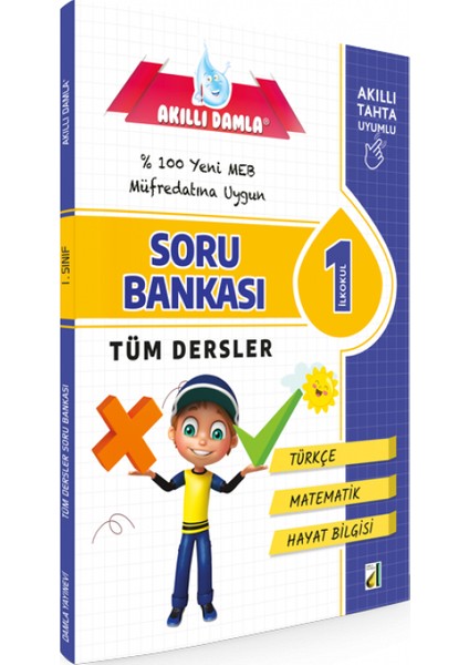 Akıllı Tüm Dersler Soru Bankası-1. Sınıf 2020