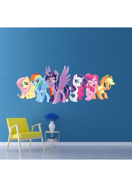 Küçük Pony Kız Çocuk Odası Duvar Sticker