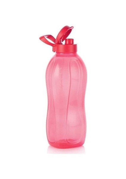 Eko Şişe 2 Litre Kırmızı Suluk