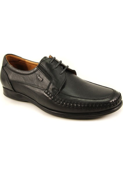 10602 Erkek Siyah Deri Comfort Ayakkabı