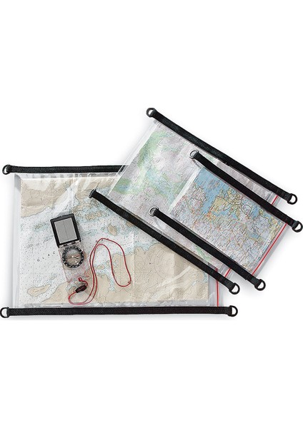 Seallıne Map Case Medium Su Geçirmez Harita Kılıfı Clear