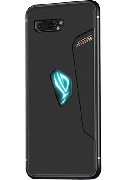 Asus ROG Phone 2 Elektrocase Serisi Kamera Korumalı Silikon Kılıf - Siyah