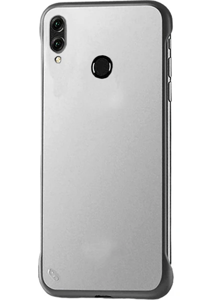 Huawei Honor 8X MAX Frameless Serisi Sert Rubber Kılıf - Siyah