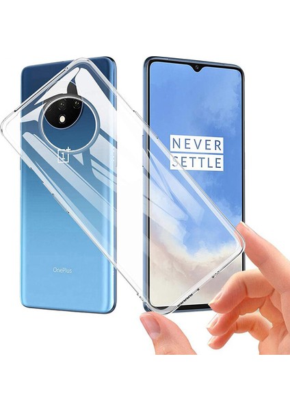 OnePlus 7T Ultra İnce 0.2 mm Soft Silikon Kılıf - Şeffaf fiyatları