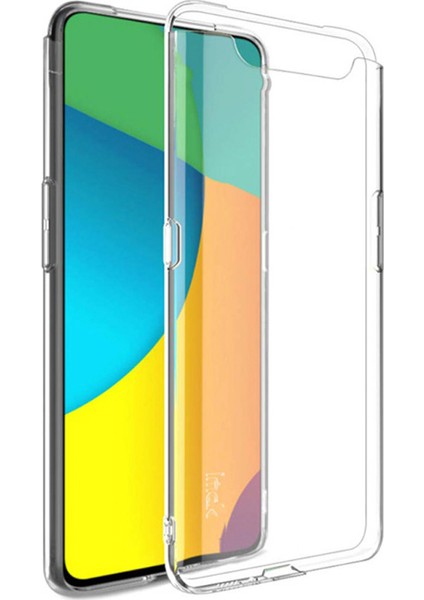 Samsung Galaxy A90 Ultra İnce 0.2 mm Soft Silikon Kılıf - Şeffaf