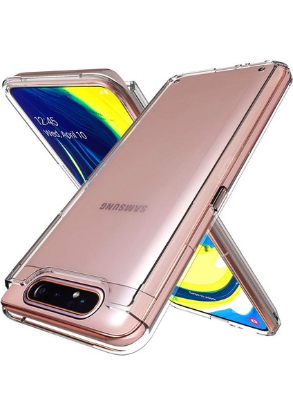 Samsung Galaxy A90 Ultra İnce 0.2 mm Soft Silikon Kılıf - Şeffaf fiyatları