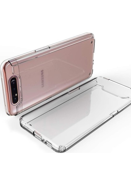 Samsung Galaxy A90 Ultra İnce 0.2 mm Soft Silikon Kılıf - Şeffaf modelleri