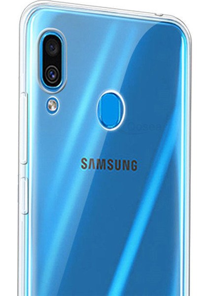 Samsung Galaxy M10s Ultra İnce 0.2 mm Soft Silikon Kılıf - Şeffaf