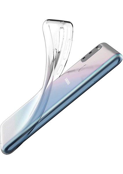 Samsung Galaxy M30s Ultra İnce 0.2 mm Soft Silikon Kılıf - Şeffaf