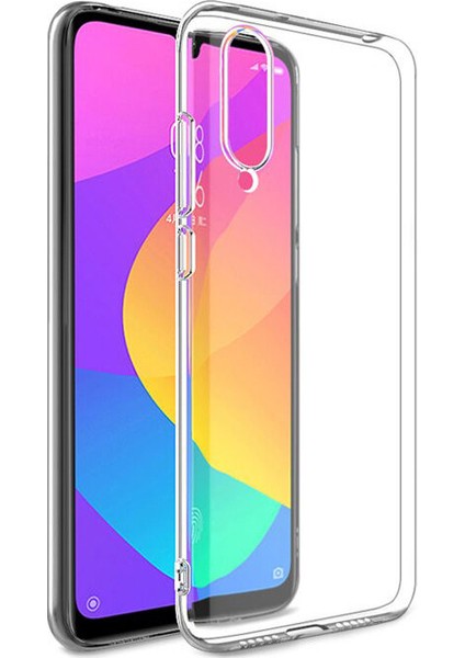 Xiaomi Mi 9 Lite Ultra İnce Soft Silikon Kılıf - Şeffaf