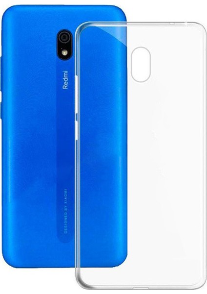 Xiaomi Redmi 8A Ultra İnce Soft Silikon Kılıf - Şeffaf