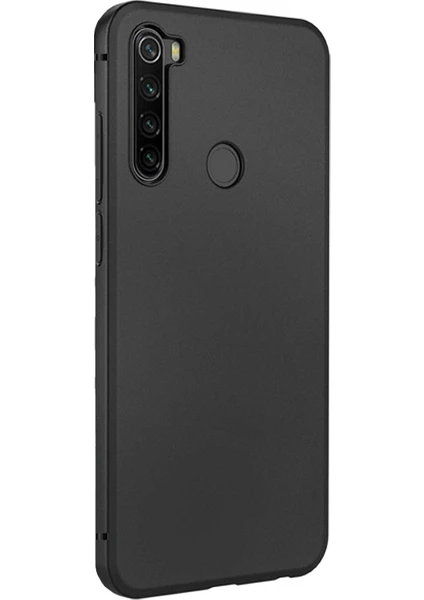 Xiaomi Redmi Note 8 Elektrocase Serisi Kamera Korumalı Silikon Kılıf - Siyah