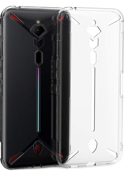 ZTE Nubia Red Magic 3 - 3S Ultra İnce 0.2 mm Soft Silikon Kılıf - Şeffaf