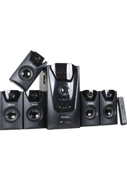 Music D.J MD-9500BT 5.1 Bluetooth Surround Hoparlör Sistemi