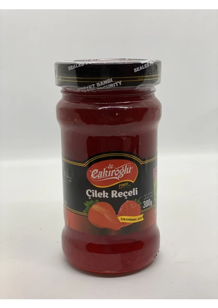 Öz Çakıroğlu Çilek Reçeli 380 gr