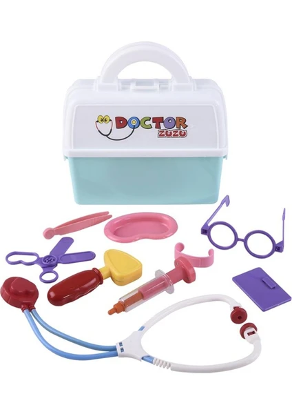 Zuzu Toys Doktor Seti 10 Parça Çantalı