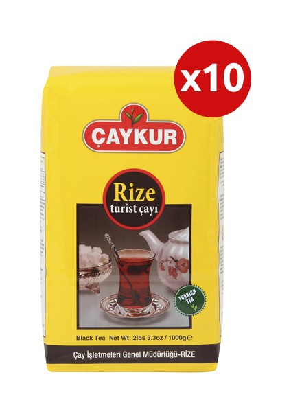 Rize Turist Çay 1000 gr x 10'lu