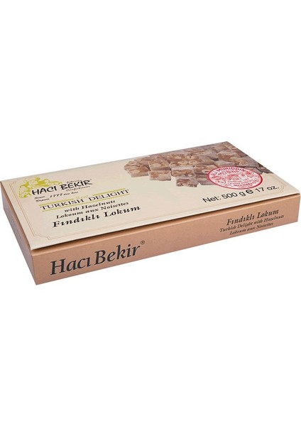 Fındıklı Lokum 500 gr