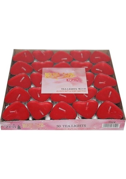 Kalpli Kokusuz 50'li Tea Light Mum