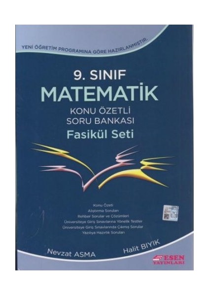 9. Sınıf Matematik Konu Özetli Soru Bankası Fasikül Seti