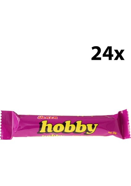 Hobby Fındıklı Çikolata 25 Gr - 24'lü