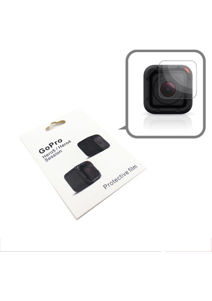 Gopro Hero 5 / Hero 4 Session Uyumlu Ekran Koruyucu Film