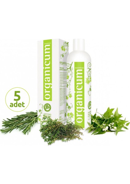 Yağlı Saçlar İçin Şampuan 350 ml x 5 Adet