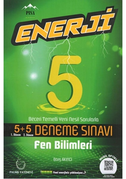 5. Sınıf Fen Bilimleri Enerji 5+5 Deneme Sınavı